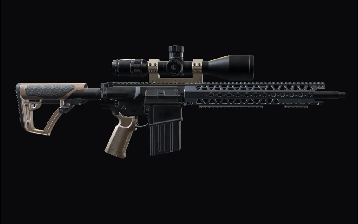 .308 DMR configured on the Gear Guy bench