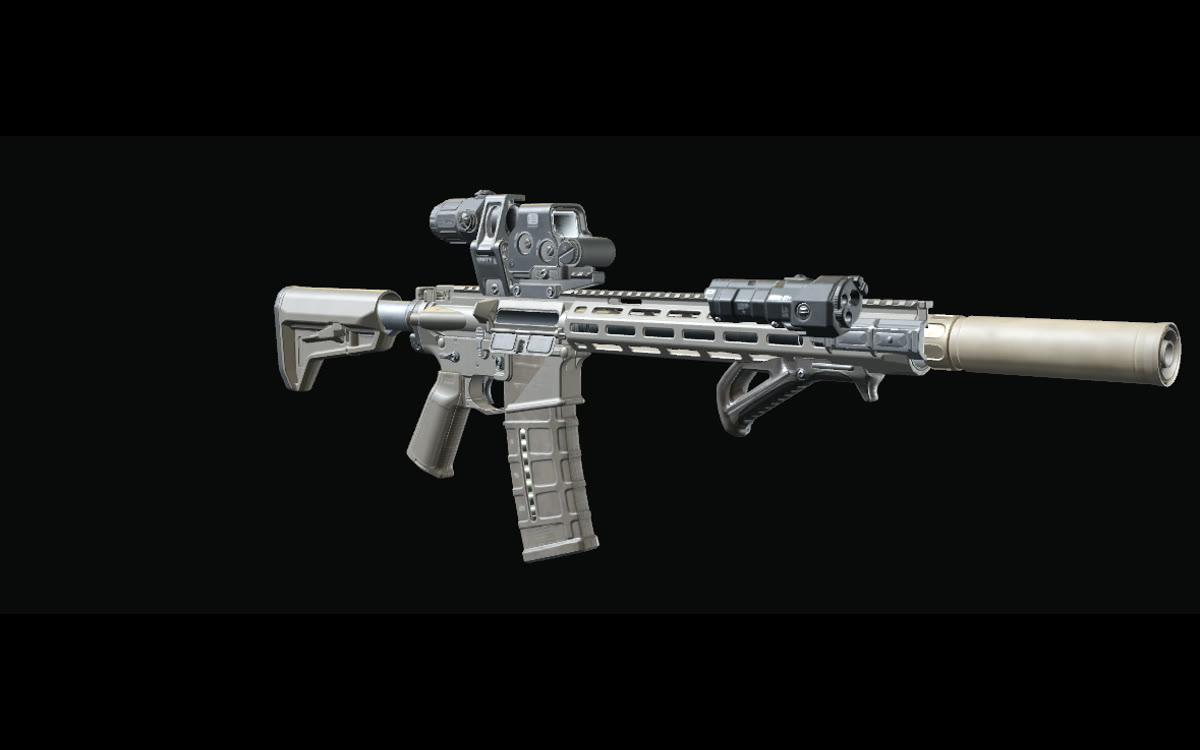KAC × MAWL-C1+ configured on the Gear Guy bench