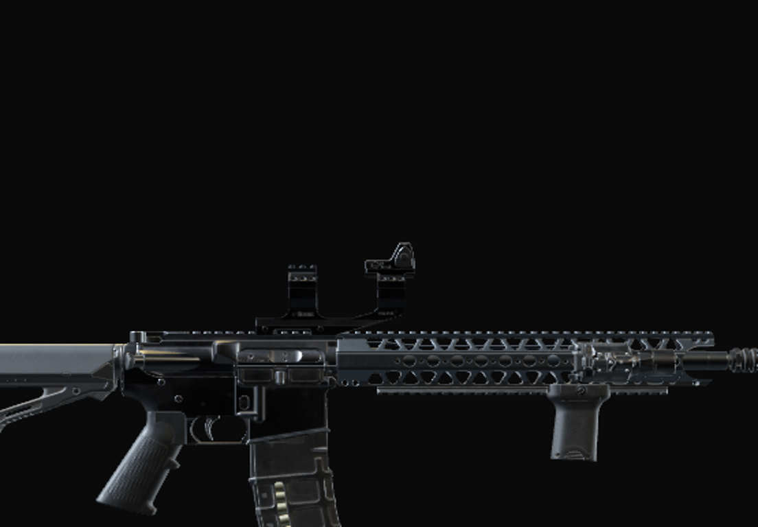 Badger C1 mount with piggyback dot